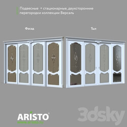 Doors - Interior partition with ARISTO suspended doors. Collection VERSAILLES _VERSAILLES_ 