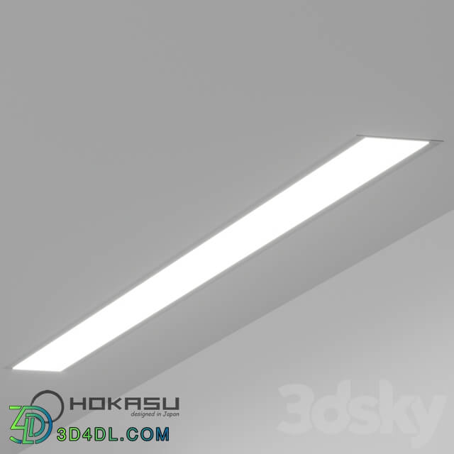 Spot light - Recessed Linear Luminaire Hokasu 49_32 In