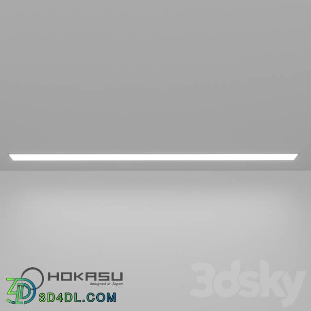 Spot light - Recessed Linear Luminaire Hokasu 49_32 In