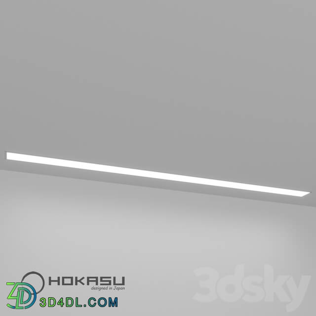 Spot light - Recessed Linear Luminaire Hokasu 49_32 In