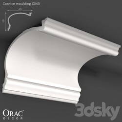 Decorative plaster - OM Cornice Orac Decor C343 