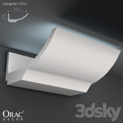 Decorative plaster - OM Concealed lighting Orac Decor C351 