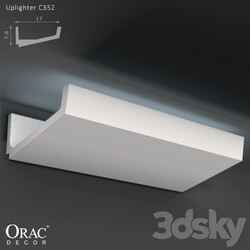 Decorative plaster - OM Concealed lighting Orac Decor C352 