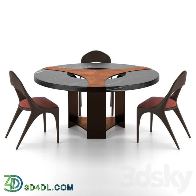 Table _ Chair - dining table 04