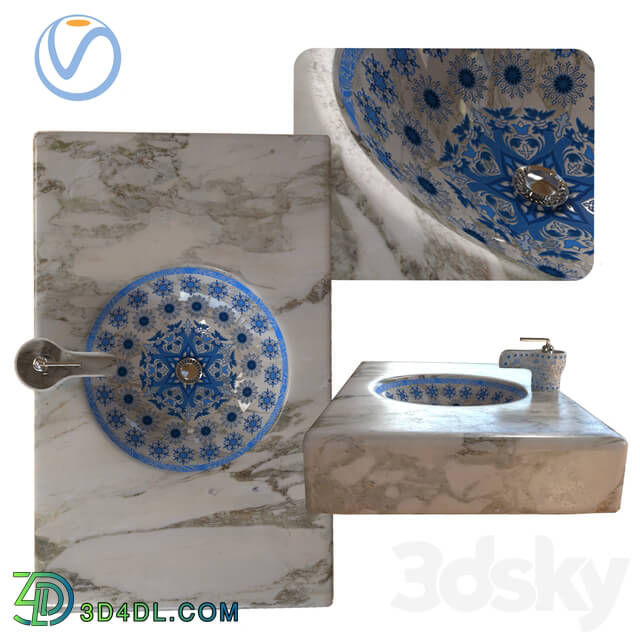 Wash basin - kohler marrakesh faucet sink