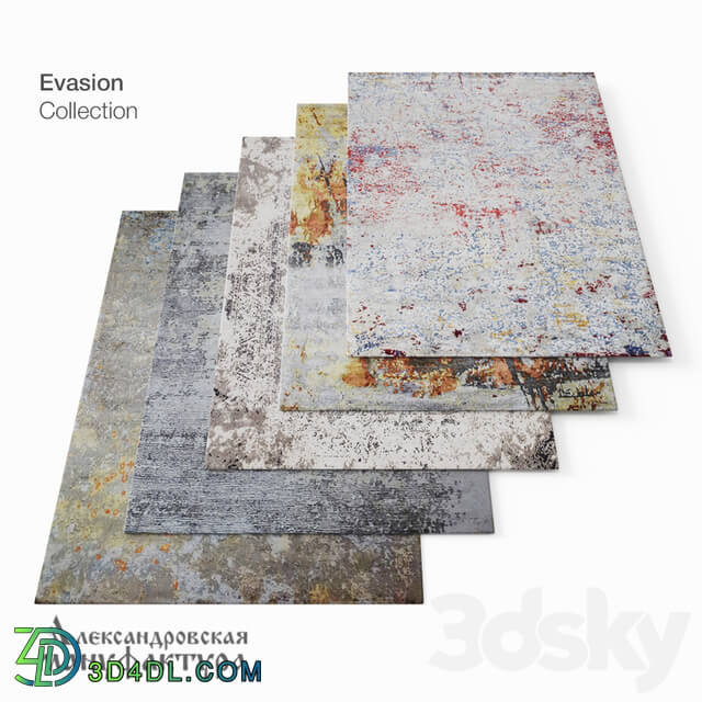 Carpets - _ОМ_ Carpets - Aleksandrovskaya Manufactory - Evasion collection _part 3_