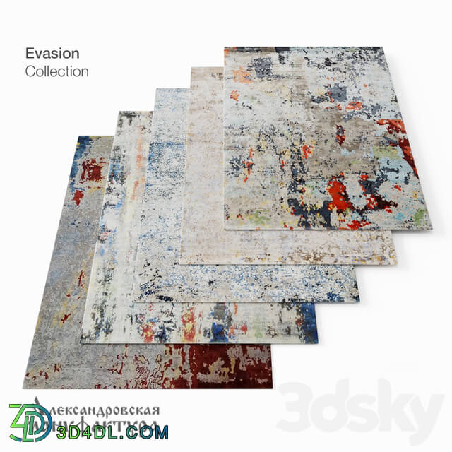 Carpets - _ОМ_ Carpets - Aleksandrovskaya manufactory - collection Evasion _part 8_