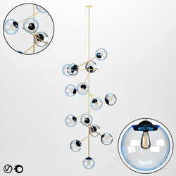 Chandelier - Modular oval lights 