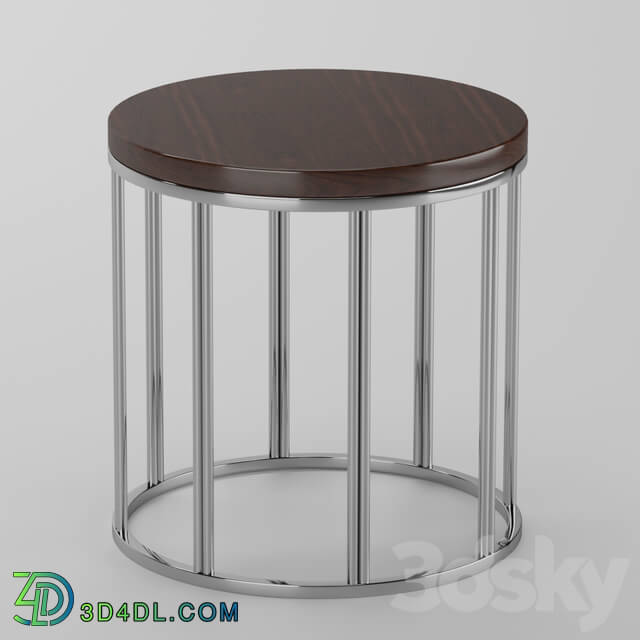 Table - Metal coffee table circle