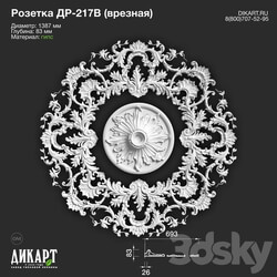 Decorative plaster - www.dikart.ru Dr-217V D1387x83mm 10_31_2019 
