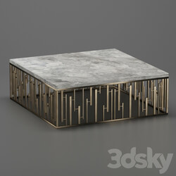 Table - Marble coffee table 