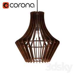 Chandelier - wood chandelier 