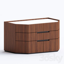 Sideboard _ Chest of drawer - AMOS Oak chest of drawers By ZANETTE 