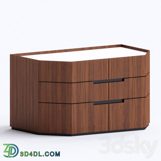 Sideboard _ Chest of drawer - AMOS Oak chest of drawers By ZANETTE