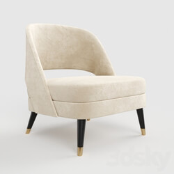 Arm chair - White armchair 