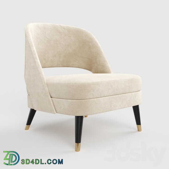 Arm chair - White armchair