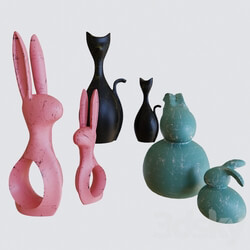 Other decorative objects - Set of figurines 