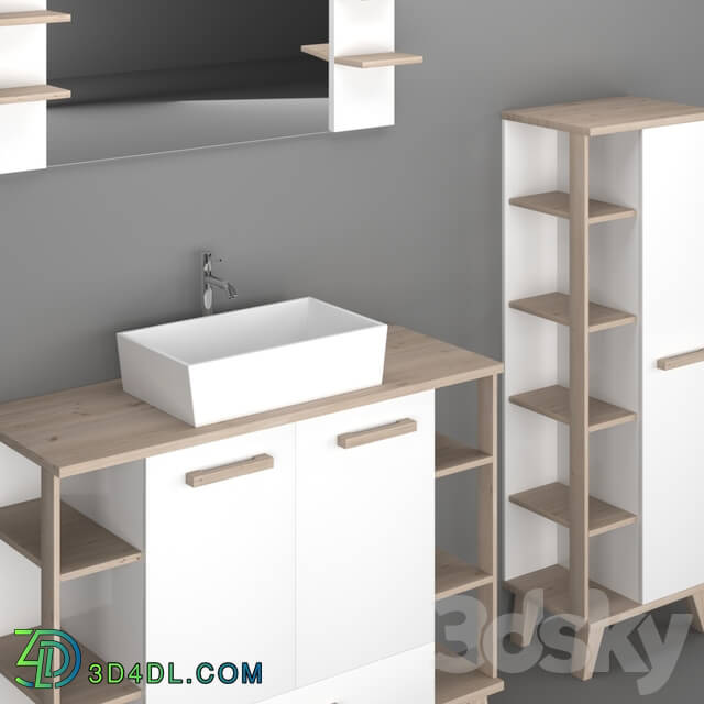 Bathroom furniture - Bathroom furniture Sanflor Ingrid