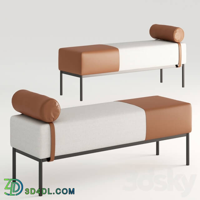Other soft seating - Olivya Stone Edo Bench