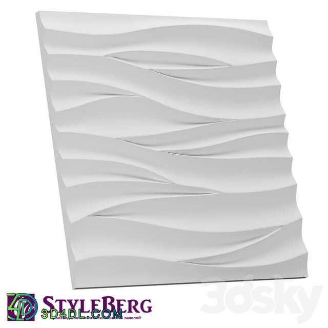 3D panel - 3D gypsum panel_ Iceberg