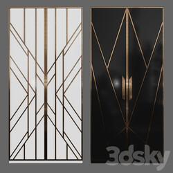 Wardrobe _ Display cabinets - Art Deco wardrobes 07 