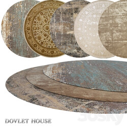 Carpets - _OM_ Carpets round DOVLET HOUSE 5 pieces _part 17_ 