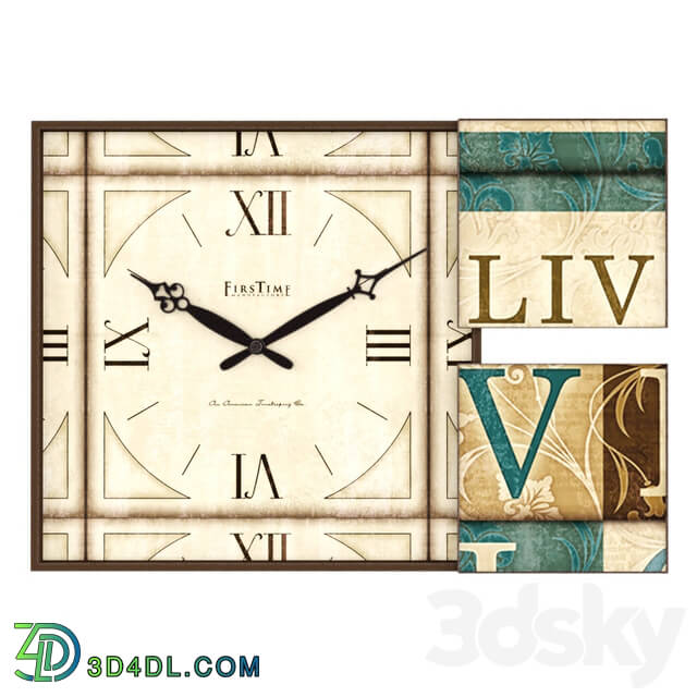 Watches _ Clocks - Emmaline Wall Clock