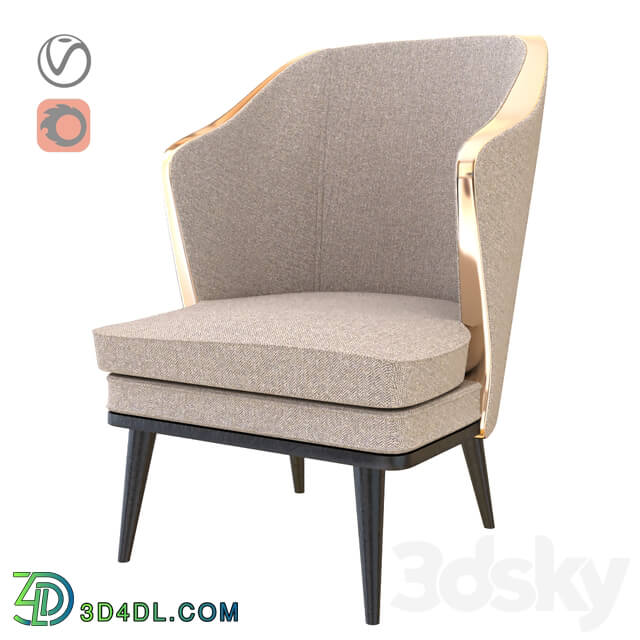 Arm chair - sofa cream