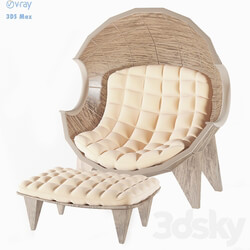 Arm chair - chair Stylishly Segmented Seating 