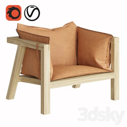 Arm chair - Umomoku armchair 
