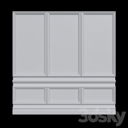 Decorative plaster - Wall Panel No 2 
