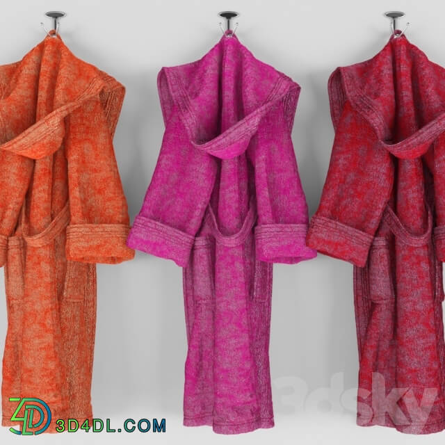 Clothes - Female bathrobe