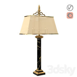 Table lamp - classice marble table light 