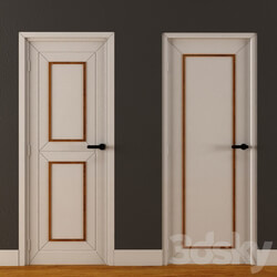 Doors - classic wooden door 