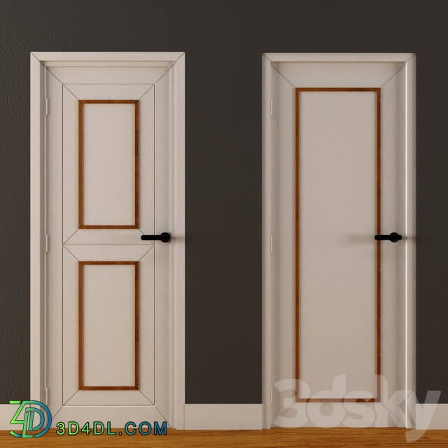 Doors - classic wooden door