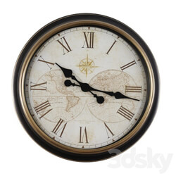 Watches _ Clocks - Haverstraw Wall Clock 