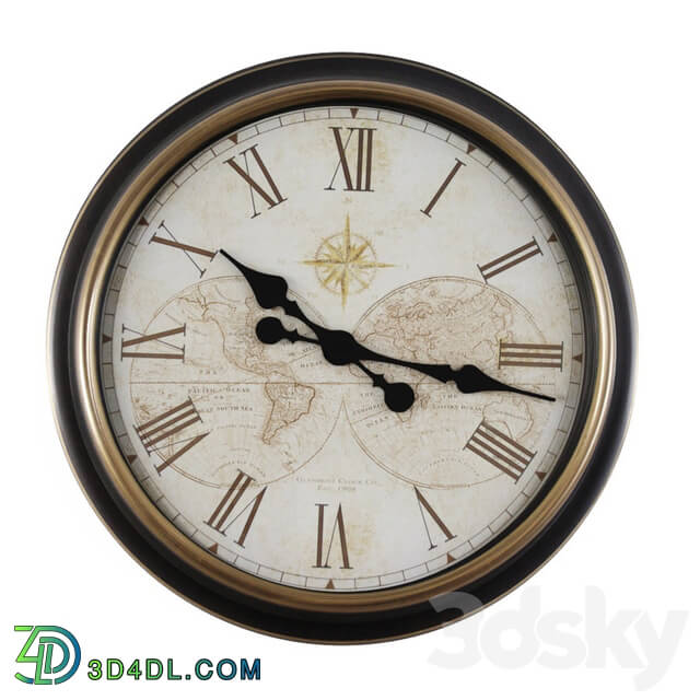 Watches _ Clocks - Haverstraw Wall Clock