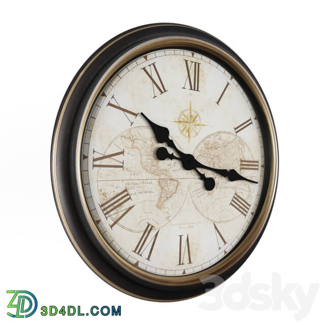 Watches _ Clocks - Haverstraw Wall Clock