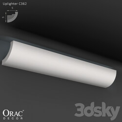 Decorative plaster - OM Concealed lighting Orac Decor C362 