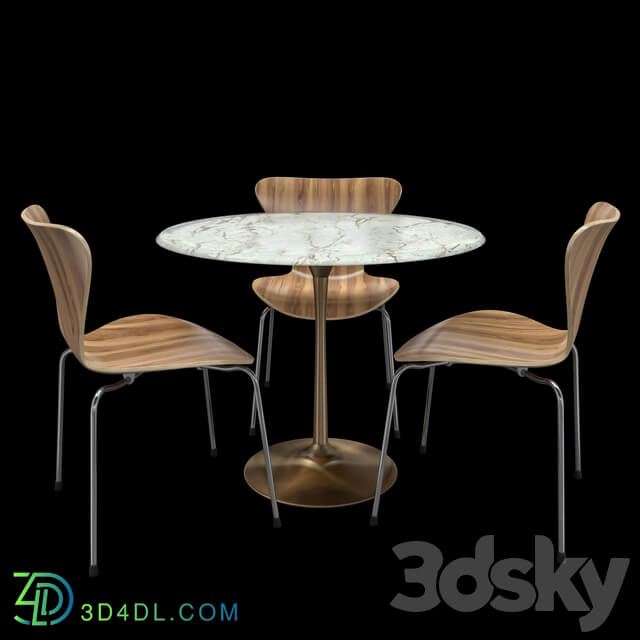 Table _ Chair - Dining table