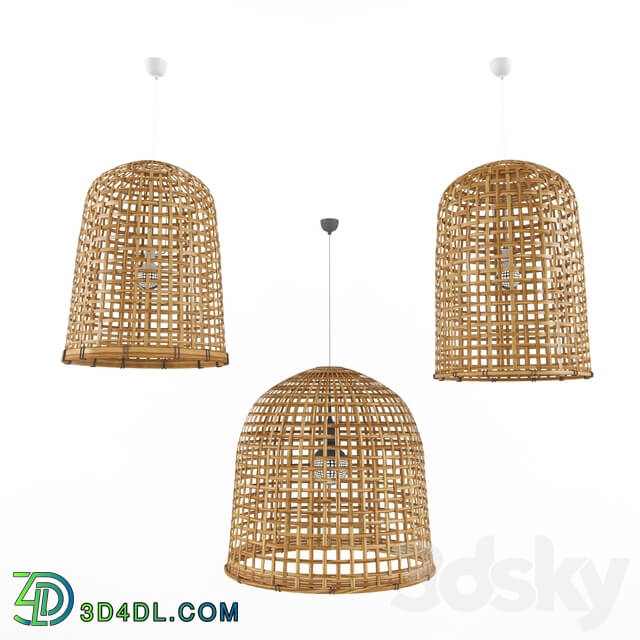 Chandelier - Lamp rattan