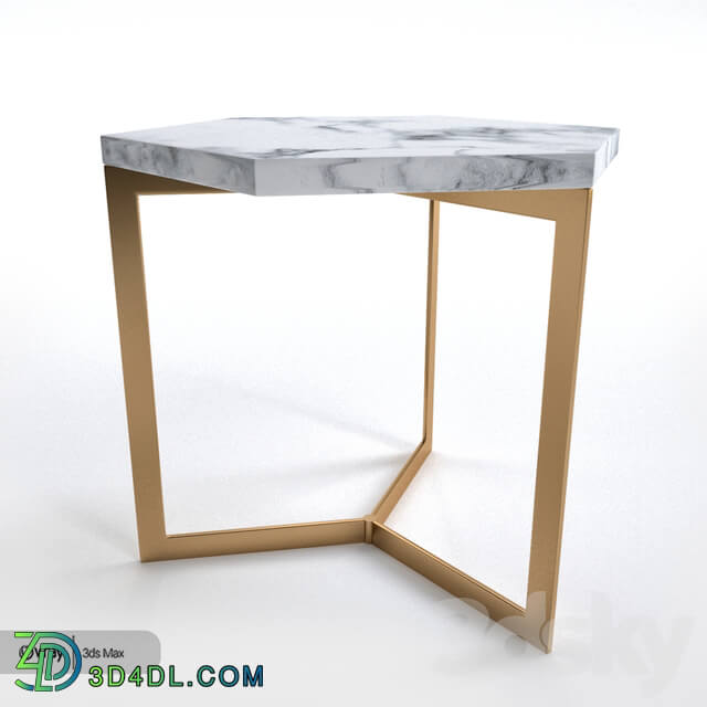 Table - Hex side table hudson drink table set