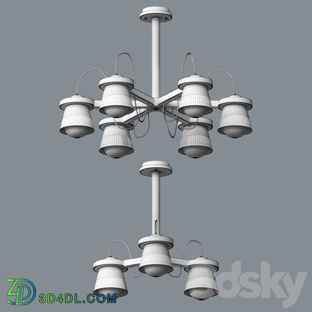 Chandelier - L1282 Chandelier Hearth