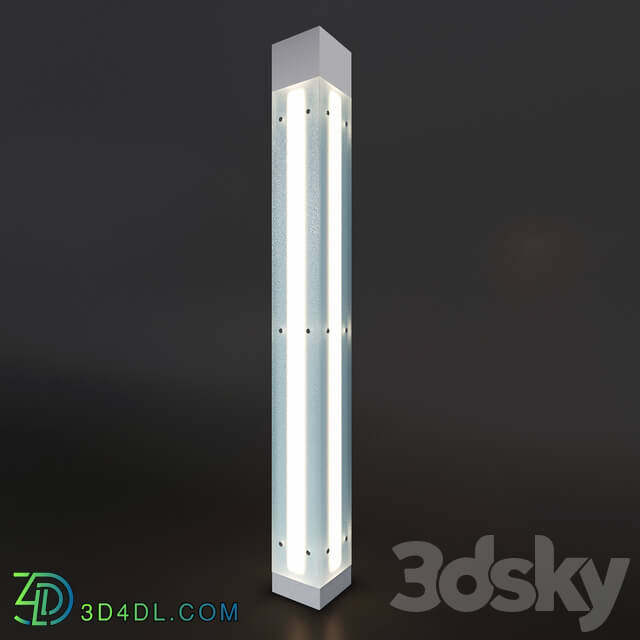 Other decorative objects - Decorative column with lighting