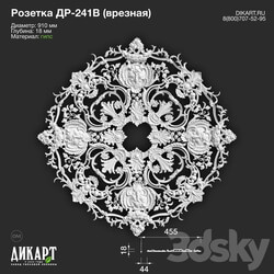 Decorative plaster - www.dikart.ru Dr-241V D910x18mm 11_13_2019 