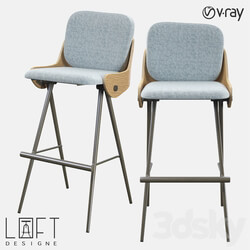 Chair - Bar stool LoftDesigne 1473 model 
