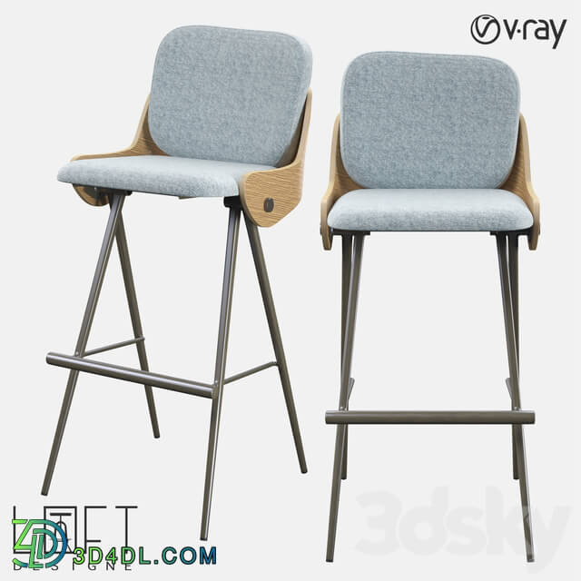 Chair - Bar stool LoftDesigne 1473 model
