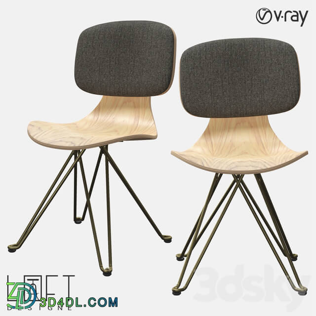 Chair - Chair LoftDesigne 1478 model