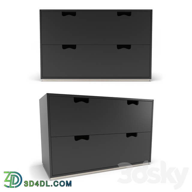 Sideboard _ Chest of drawer - Asplund Snow Series Storage Unit