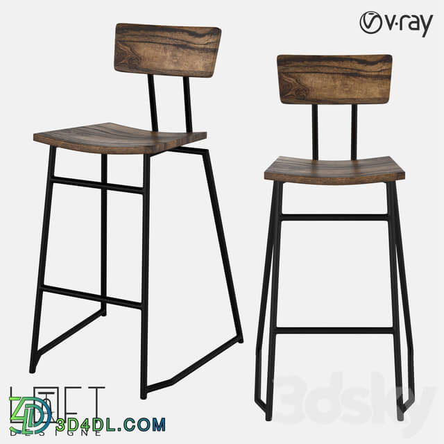 Chair - Bar stool LoftDesigne 1555 model